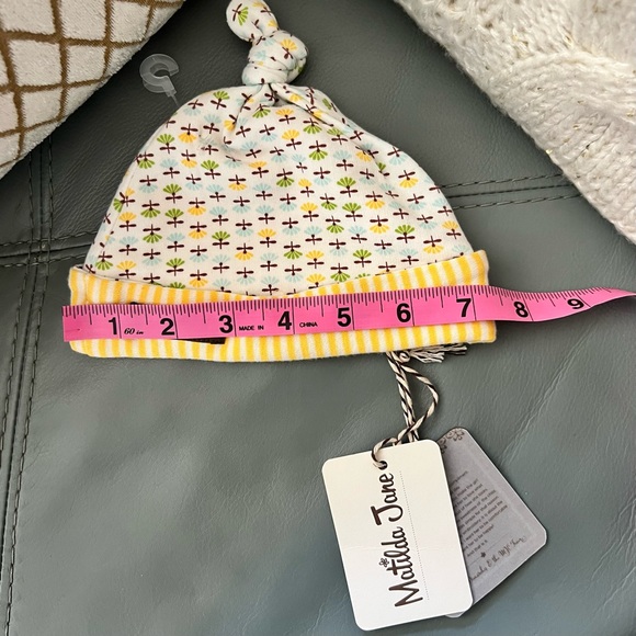 NWT MATILDA JANE Precious Pastel Infant HAT Cap BEANIE Size 0-6 months SO SOFT! - Picture 5 of 7